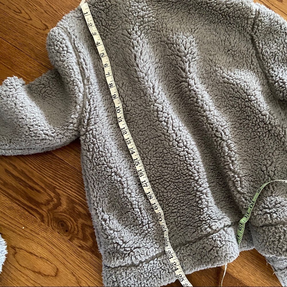 💛 oversized teddy zip up jacket - Picture 5 of 5